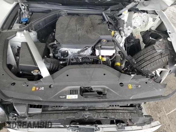2025 Genesis G70 2.5T with VIN KMTG34SC6SU150874, listed as a Copart auction lot 54582345 with 9,410 mi miles and Salvage title. Bid and sale history available at DreamBid. Image 11.