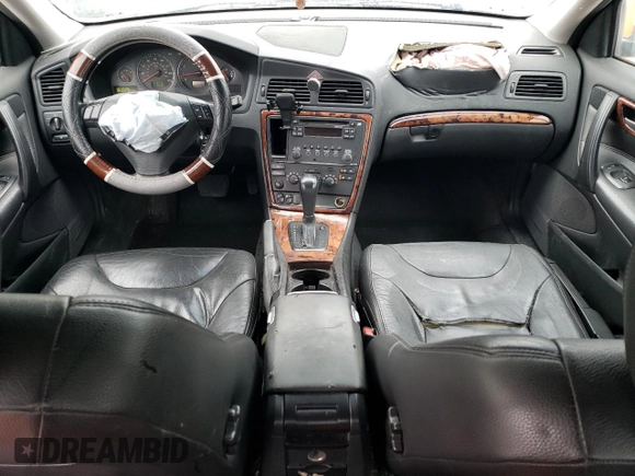 2005 Volvo S60 with VIN YV1RH592452479790, listed as a Copart auction lot 48453315 with 198,242 mi miles and Salvage Title. Bid and sale history available at carsss.com. Image 8.