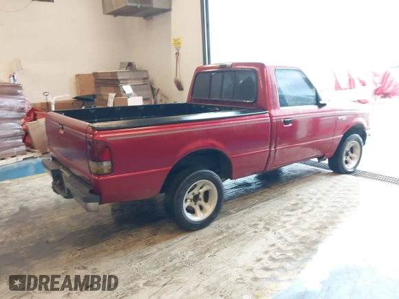 1994 Ford Ranger Splash with VIN 1FTCR10AXRTA78122, listed as a IAAI auction lot 41961671 with 243,356 mi miles. Bid and sale history available at carsss.com. Image 4.