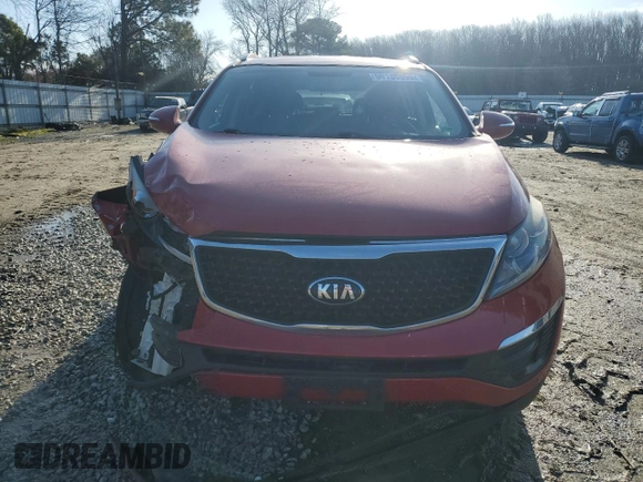 2015 Kia Sportage LX with VIN KNDPB3AC7F7760381, listed as a Copart auction lot 50136555 with 118,707 mi miles and Salvage Title. Bid and sale history available at carsss.com. Image 5.