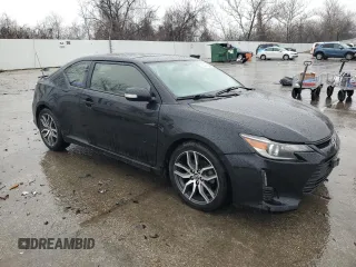 2015 Scion tC with VIN JTKJF5C71F3089425, listed as a Copart auction lot 43441305 with 105,724 mi miles and Salvage Title. Bid and sale history available at carsss.com. Image 4.