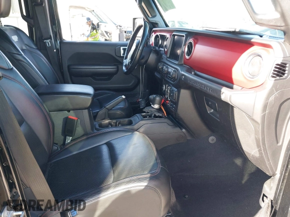 2021 Jeep Wrangler Unlimited Rubicon with VIN 1C4JJXFM5MW722572, listed as a IAAI auction lot 41667167 with Not provided miles and . Bid and sale history available at DreamBid. Image 5.