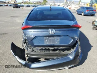 2020 Honda Civic Sedan EX-L with VIN 19XFC1F77LE021869, listed as a Copart auction lot 87870575 with 41,681 mi miles and Salvage Title. Bid and sale history available at carsss.com. Image 6.