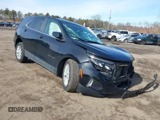 2023 Chevrolet Equinox LT with VIN 3GNAXKEG7PL263379, listed as a IAAI auction lot 41588027 with 9,163 mi miles and . Bid and sale history available at carsss.com. Image 1.