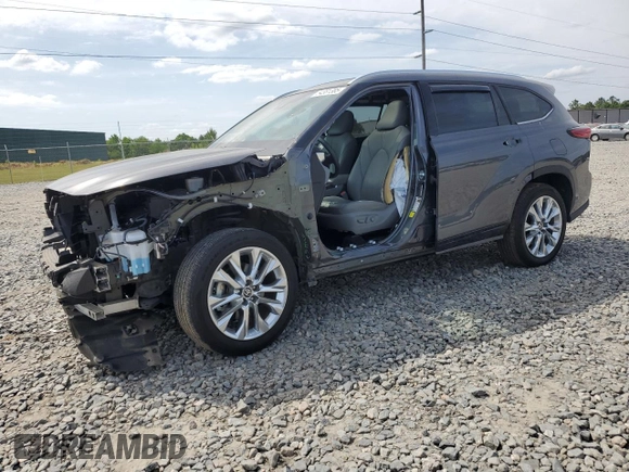 2023 Toyota Highlander L z VIN 5TDKDRAH3PS018604, wystawiony jako Copart lot #54381385 z przebiegiem 27 549 mil mil oraz Szkoda całkowita • Salvage title. Historia ofert i sprzedaży dostępna na DreamBid. Obrazek 1.