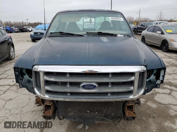 1999 Ford F-250 XL with VIN 1FTNX21L8XEC14950, listed as a Copart auction lot 46689625 with 195,289 mi miles and Salvage title. Bid and sale history available at DreamBid. Image 5.