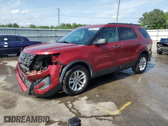 2016 Ford Explorer z VIN 1FM5K7B83GGC53984, wystawiony jako Copart lot #56887215 z przebiegiem 90 465 mil mil oraz Szkoda całkowita • Salvage title. Historia ofert i sprzedaży dostępna na DreamBid. Obrazek 1.