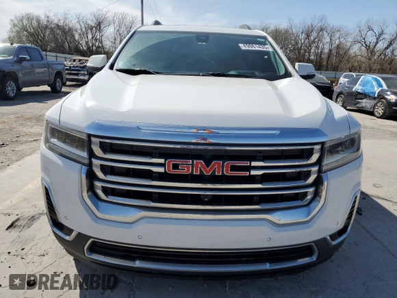 2021 GMC Acadia SLT z VIN 1GKKNUL41MZ165416, wystawiony jako Copart lot #49061435 z przebiegiem 63 646 mil mil oraz Szkoda całkowita • Salvage title. Historia ofert i sprzedaży dostępna na DreamBid. Obrazek 5.