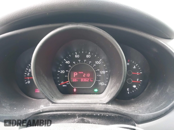 2016 Kia Soul with VIN KNDJN2A25G7362103, listed as a IAAI auction lot 41686898 with 83,621 mi miles and . Bid and sale history available at DreamBid. Image 7.