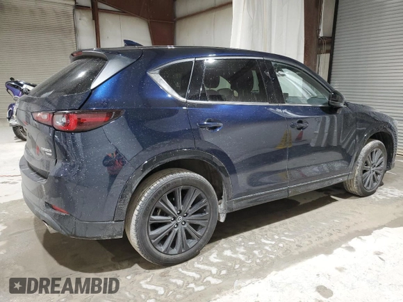 2022 Mazda CX-5 2.5 Turbo with VIN JM3KFBAY1N0636626, listed as a Copart auction lot 52257685 with 41,329 mi miles and Salvage Title. Bid and sale history available at carsss.com. Image 3.