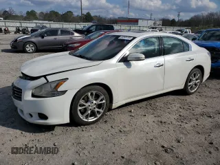 2014 Nissan Maxima SV with VIN 1N4AA5AP1EC478062, listed as a Copart auction lot 44569155 with 176,284 mi miles and Salvage Title. Bid and sale history available at DreamBid. Image 1.