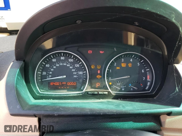 2005 BMW X3 2.5i with VIN WBXPA73405WC52036, listed as a Copart auction lot 82470744 with 184,007 mi miles and Clean Title. Bid and sale history available at carsss.com. Image 9.