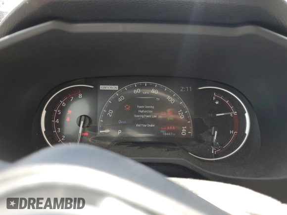 2024 Toyota RAV4 XLE Premium z VIN 2T3C1RFV3RW344089, wystawiony jako Copart lot #61747485 z przebiegiem 18 447 mil mil oraz Szkoda całkowita • Salvage title. Historia ofert i sprzedaży dostępna na DreamBid. Obrazek 9.