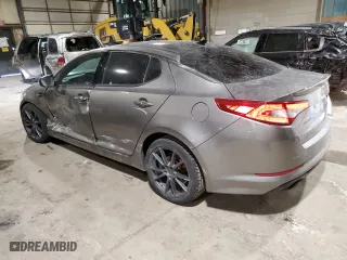 2013 Kia Optima SX w/Limited Pkg with VIN 5XXGR4A63DG114349, listed as a Copart auction lot 45192365 with 111,149 mi miles and Salvage Title. Bid and sale history available at carsss.com. Image 2.