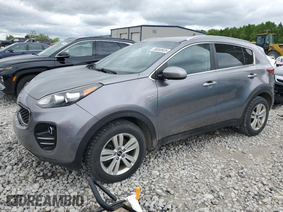 2017 Kia Sportage LX z VIN KNDPMCAC6H7183873, wystawiony jako Copart lot #58050925 z przebiegiem 116 754 mil mil oraz Czysty tytuł • Clean title. Historia ofert i sprzedaży dostępna na DreamBid. Obrazek 1.