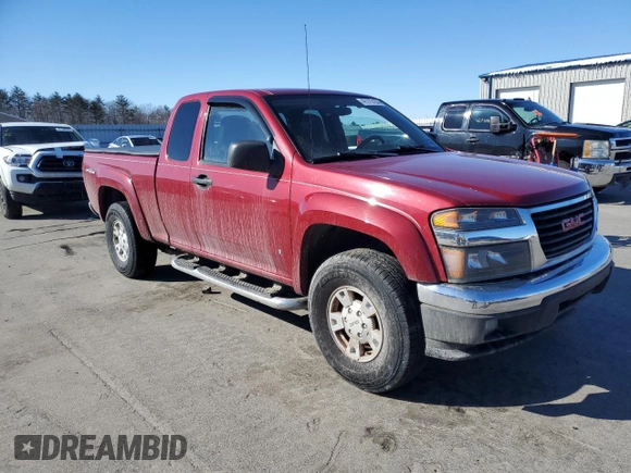 2006 GMC Canyon SLE1 with VIN 1GTDT196268217954, listed as a Copart auction lot 47275155 with 71,254 mi miles and Clean Title. Bid and sale history available at carsss.com. Image 4.