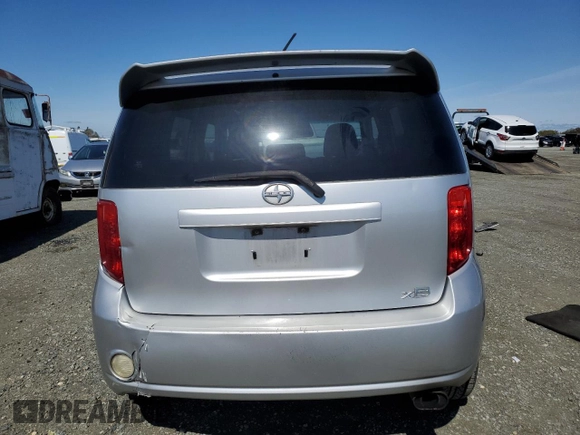 2008 Scion xB with VIN JTLKE50E081040219, listed as a Copart auction lot 49675475 with 255,266 mi miles and Salvage Title. Bid and sale history available at carsss.com. Image 6.