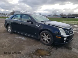 2008 Cadillac STS RWD w/1SB with VIN 1G6DW67V680119884, listed as a Copart auction lot 52084185 with 67,147 mi miles and Salvage Title. Bid and sale history available at carsss.com. Image 4.
