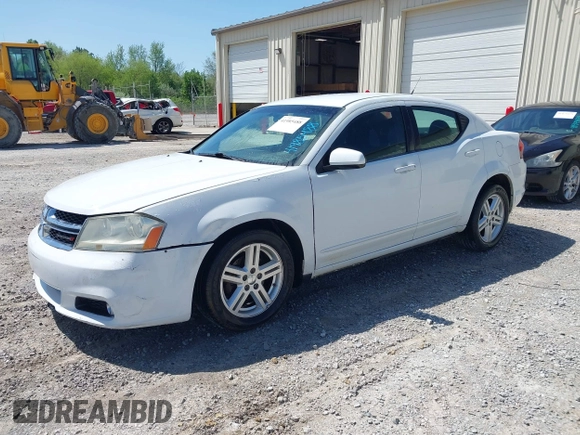 2013 Dodge Avenger SXT with VIN 1C3CDZCB8DN589038, listed as a IAAI auction lot 41985488 with 174,587 mi miles and . Bid and sale history available at DreamBid. Image 2.
