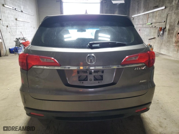 2013 Acura RDX Tech Pkg with VIN 5J8TB4H56DL022718, listed as a Copart auction lot 50600725 with 157,854 mi miles and Salvage Title. Bid and sale history available at carsss.com. Image 6.