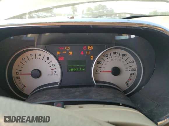 2008 Ford Explorer Eddie Bauer с VIN 1FMEU74818UA63529, выставлен на аукционе Copart как лот 57975305 с пробегом 385 243 миль миль и Списание • Salvage title. История ставок и продаж доступна на DreamBid. Изображение 9.