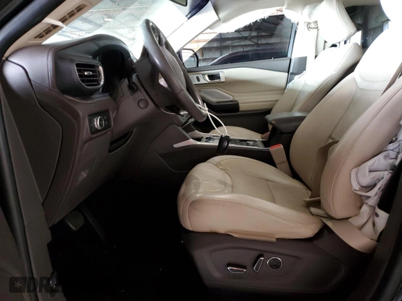 2020 Ford Explorer Platinum with VIN 1FM5K8HC8LGA41089, listed as a Copart auction lot 45485495 with 45,237 mi miles and Salvage Title. Bid and sale history available at carsss.com. Image 7.