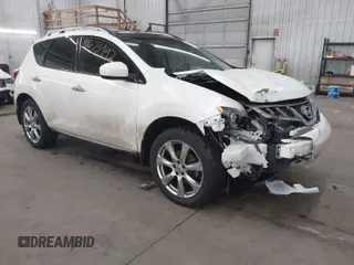 2012 Nissan Murano S with VIN JN8AZ1MW3CW220026, listed as a IAAI auction lot 41673942 with 176,968 mi miles. Bid and sale history available at carsss.com. Image 1.