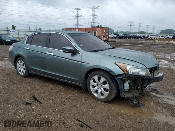 2008 Honda Accord EX-L с VIN 1HGCP36838A085804, выставлен на аукционе Copart как лот 59553455 с пробегом 121 846 миль миль и Списание • Salvage title. История ставок и продаж доступна на DreamBid. Изображение 4.