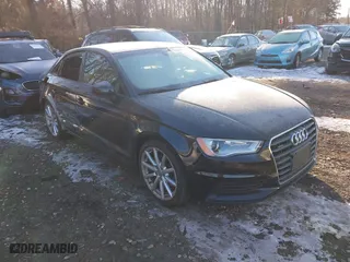 2015 Audi A3 2.0T Premium with VIN WAUBFGFF3F1074539, listed as a IAAI auction lot 41402044 with 46,469 mi miles. Bid and sale history available at carsss.com. Image 1.