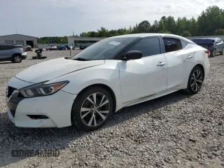 2016 Nissan Maxima SV with VIN 1N4AA6AP6GC443560, listed as a Copart auction lot 61937245 with 163,846 mi miles and Salvage title. Bid and sale history available at DreamBid. Image 1.