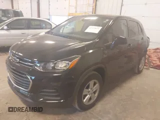 2020 Chevrolet Trax LS with VIN 3GNCJNSB8LL121704, listed as a IAAI auction lot 42418873 with 53,396 mi miles and . Bid and sale history available at DreamBid. Image 2.