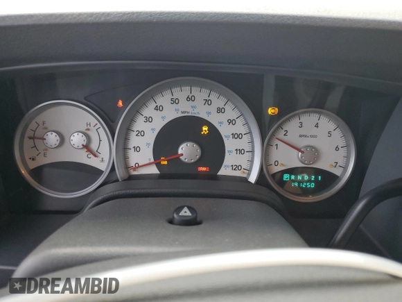 2008 Dodge Durango SLT with VIN 1D8HD48N78F148025, listed as a Copart auction lot 54393415 with 191,250 mi miles and Salvage title. Bid and sale history available at DreamBid. Image 9.