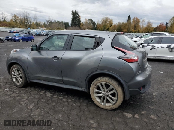 2016 Nissan Juke SL with VIN JN8AF5MV9GT653669, listed as a Copart auction lot 80760684 with 64,900 mi miles and Salvage Title. Bid and sale history available at DreamBid. Image 2.
