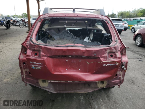 2016 Subaru Outback Premium with VIN 4S4BSBCC3G3213176, listed as a Copart auction lot 56014745 with 116,830 mi miles and Salvage title. Bid and sale history available at DreamBid. Image 6.