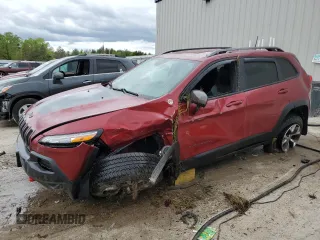 2017 Jeep Cherokee Trailhawk with VIN 1C4PJMBS1HW542699, listed as a Copart auction lot 57567725 with 108,790 mi miles and Non repairable. Bid and sale history available at DreamBid. Image 1.