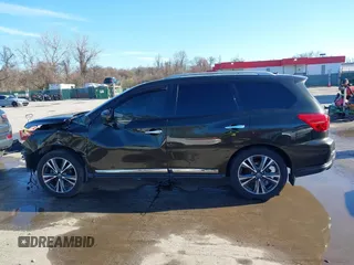 2017 Nissan Pathfinder SL with VIN 5N1DR2MM8HC672040, listed as a IAAI auction lot 41853921 with 168,877 mi miles. Bid and sale history available at carsss.com. Image 14.