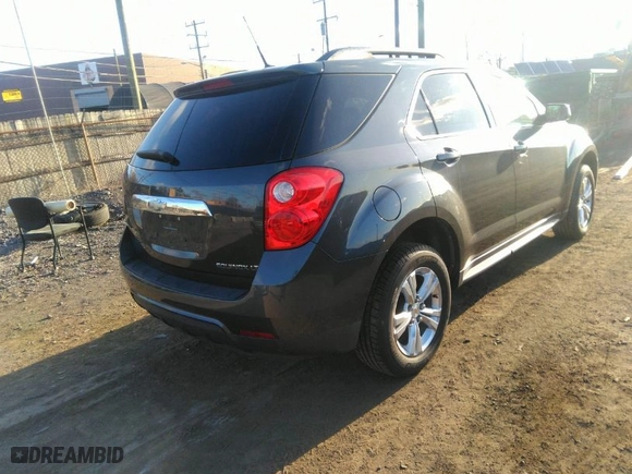 2010 Chevrolet Equinox LT w/1LT with VIN 2CNALDEW8A6391158, listed as a IAAI auction lot 41867447 with 130,592 mi miles. Bid and sale history available at carsss.com. Image 4.
