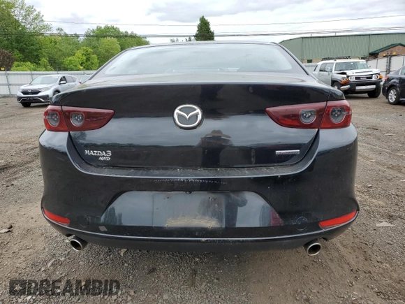 2021 Mazda 3 Select with VIN JM1BPBBL1M1326073, listed as a Copart auction lot 57518645 with 78,299 mi miles and Salvage title. Bid and sale history available at DreamBid. Image 6.