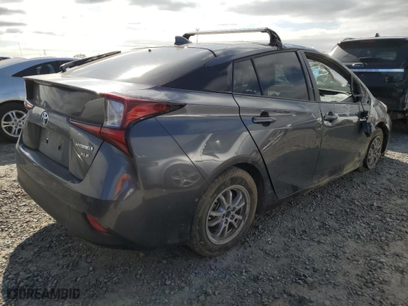 2019 Toyota Prius LE with VIN JTDL9RFU6K3001740, listed as a Copart auction lot 47926063 with 86,075 mi miles. Bid and sale history available at carsss.com. Image 3.