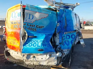 2020 Ford Transit Cargo with VIN 1FTBR1Y88LKA06393, listed as a IAAI auction lot 41283124 with 229,589 mi miles and . Bid and sale history available at DreamBid. Image 6.