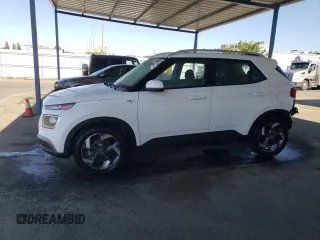 2023 Hyundai Venue SEL с VIN KMHRC8A39PU262345, выставлен на аукционе Copart как лот 61307135 с пробегом 50 748 миль миль и Чистый • Clean title. История ставок и продаж доступна на DreamBid. Изображение 1.