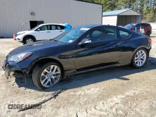 2013 Hyundai Genesis Coupe Track z VIN KMHHU6KJ9DU107140, wystawiony jako Copart lot #50452515 z przebiegiem 86 019 mil mil oraz Szkoda całkowita • Salvage title. Historia ofert i sprzedaży dostępna na DreamBid. Obrazek 1.