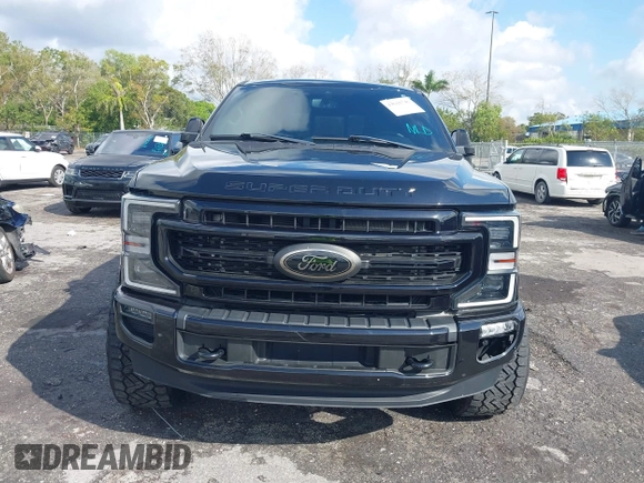 2022 Ford F-250 XL with VIN 1FT7W2BT3NED29611, listed as a IAAI auction lot 41618746 with 18,605 mi miles and . Bid and sale history available at DreamBid. Image 12.