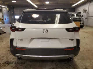 2023 Mazda CX-50 2.5 Turbo Premium Plus Package with VIN 7MMVABEY3PN117386, listed as a Copart auction lot 87626305 with 15,389 mi miles and Salvage Title. Bid and sale history available at carsss.com. Image 6.