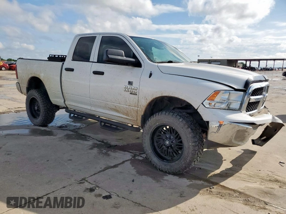 2019 Ram 1500 Tradesman with VIN 1C6RR6FG0KS540175, listed as a Copart auction lot 58855555 with 112,789 mi miles and Salvage title. Bid and sale history available at DreamBid. Image 4.