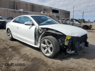 2016 Audi A5 Premium Plus with VIN WAUM2AFR1GA028723, listed as a Copart auction lot 49120165 with 81,460 mi miles and Salvage Title. Bid and sale history available at carsss.com. Image 4.