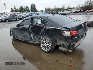 2008 Lexus IS 250 with VIN JTHBK262585063129, listed as a Copart auction lot 44856875 with Not provided miles and Salvage title. Bid and sale history available at DreamBid. Image 2.