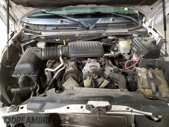 2007 Dodge Dakota SLT with VIN 1D7HE48KX7S212491, listed as a Copart auction lot 47385865 with 135,691 mi miles and Salvage Title. Bid and sale history available at DreamBid. Image 11.