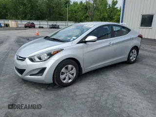 2016 Hyundai Elantra SE с VIN KMHDH4AE5GU502951, выставлен на аукционе Copart как лот 60399795 с пробегом 83 080 миль миль и Списание • Salvage title. История ставок и продаж доступна на DreamBid. Изображение 1.