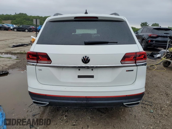 2021 Volkswagen Atlas SE с VIN 1V2LP2CA7MC525505, выставлен на аукционе Copart как лот 57610555 с пробегом 58 024 миль миль и Списание • Salvage title. История ставок и продаж доступна на DreamBid. Изображение 6.